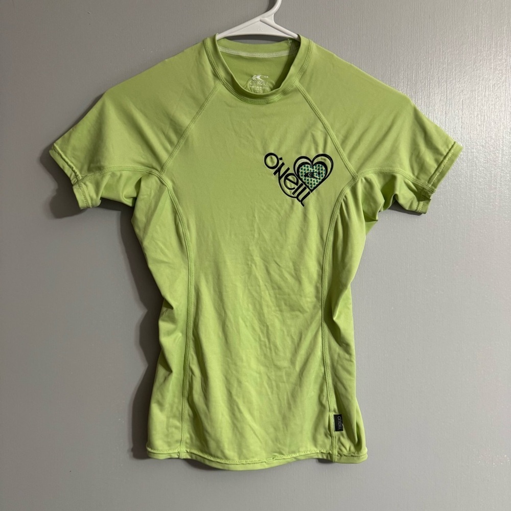 O'Neill Light Green Activewear Top Size Small